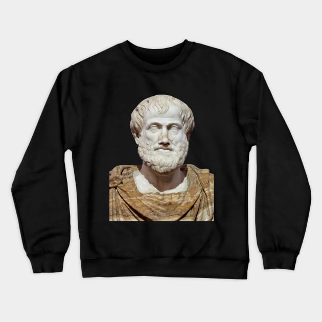 Aristotle Plain Portrait Crewneck Sweatshirt by isstgeschichte